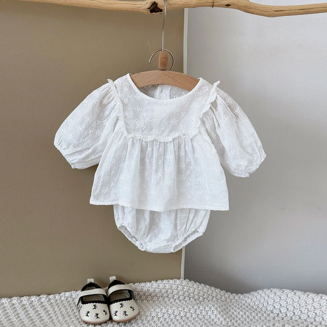 Baby Clothes Newborn Bubble Romper New Long Sleeve Newborn Baby Girls Summer Rompers Soft 1-18 Months Jumpsuit Bodysuit