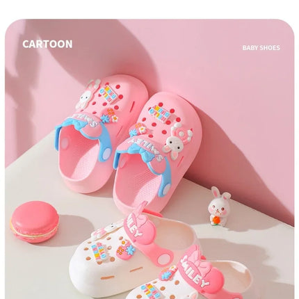 Slippers Baby Shoe Sandals Mules Breathable Boys Girls Sandals with Soft Sole for Indoor Outdoor Activities and Anti-Slip Design