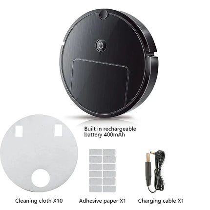 Lenovo 3-in-1 Smart Sweeping Robot Vacuum Mop Sweeper Auto Cleaning USB Charging For Home Floor Pet Hair Multifunction Cleaning