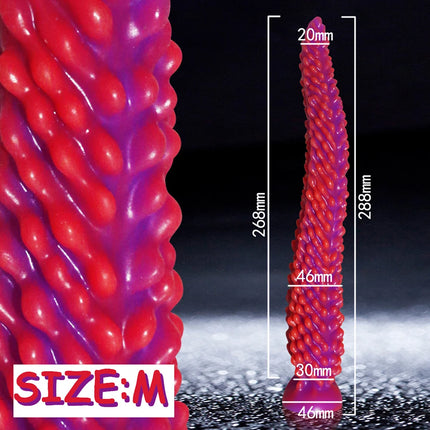 Monster Tentacle Silicone Dildo,Anal Dildo Anal Toys with Strong Suction Cup,Long Butt Plug for G Spot & Prostate Massager,Adult