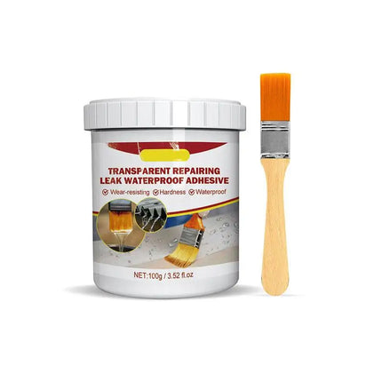 30/100/300g Waterproof Coating Invisible Paste Sealant Polyurethane Glue With Brush Adhesive Repair Glue For Home Roof Bathroom