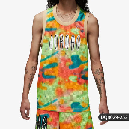 Nike Official Genuine Air Jordan Summer Men's Breathable Sleeveless T-Shirt DQ8029-252