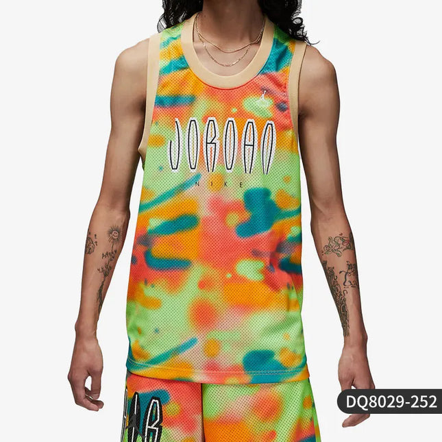 Nike Official Genuine Air Jordan Summer Men's Breathable Sleeveless T-Shirt DQ8029-252