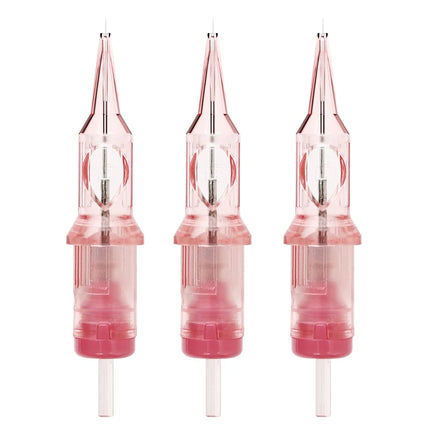 Premium Quality Pink VIPER PMU SMP Tattoo Cartridge Needle Super Sharp Durable Consistent 20pcs/Box   Permanent Makeup Car