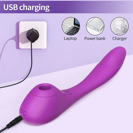 Sucker Clitoris Powerful Sucking Vibrator Female Clit Nipple Oral Vacuum Stimulator Massager Sex Toys Adults Goods for Women