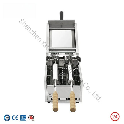 New Commercial bagel maker Ice cream bagel maker Baking equipment Chimney roll machine Hungarian cake roll oven