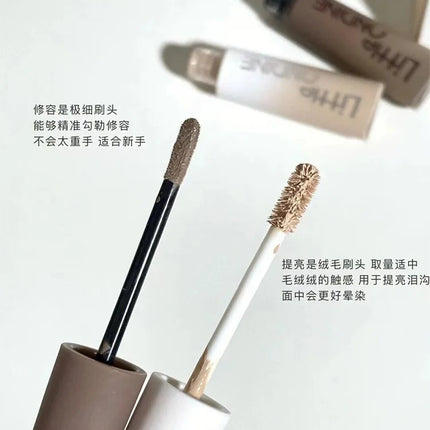Little Ondine Liquid Contouring Concealer High Gloss Stick Refinish Brightening Matte Shadow 3D Nose Tear Groove Lying Silkworm