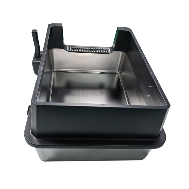 XXXL Stainless Steel Litter Box,Extra Large 28" L x 20" W Metal Litter Box for Big Cats & Multiple Cats with High Sided