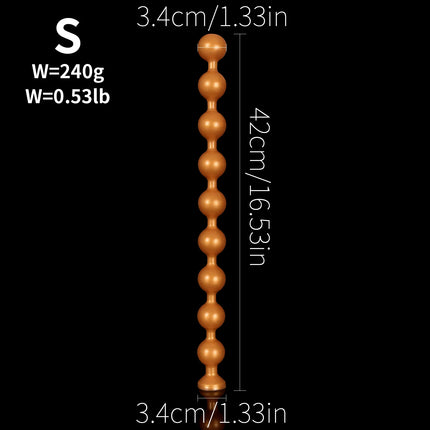 Long Huge Anal Butt Plug Dilator Silicone Huge Long Anal Beads Anal Balls Big Butt Anal Training Adult Sex Toy For Woman Man Gay