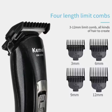 Kemei KM-1506 3 in 1 Electric Shaver Hair cutting Charging Hair trimmer Electric Rechargeable Nose Professional Shaving Machine