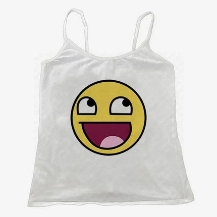 Gothic Y2k Style Print Sleeveless Sexy Cool Tank for Women Harajuku Vest Punk Streetwear Aesthetic 90s Emo girl vintage Crop Top