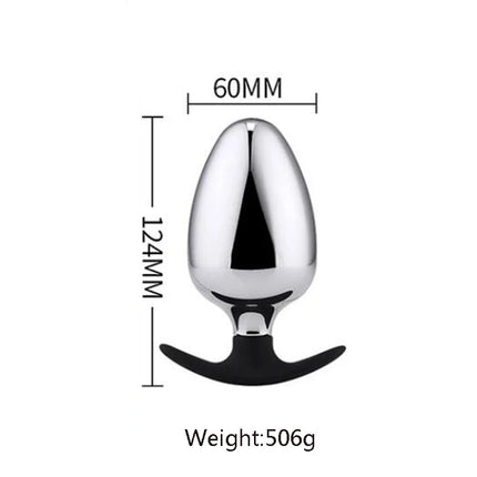 Runyu Metal Anal Plug Sexy Adult Butt Plug Penetration Anal Toy Plug Anul Huge Dildo Fetish But Pluk Erotic Products SM Sex Toys