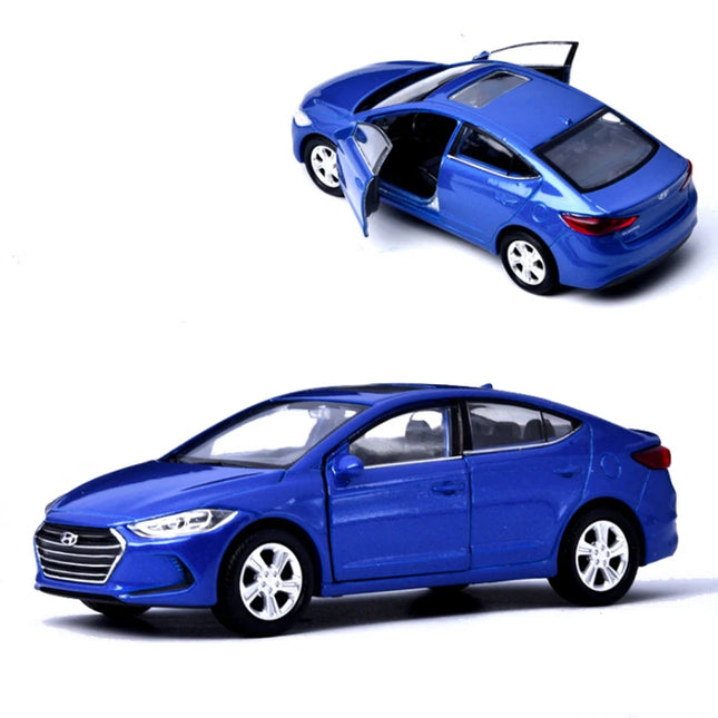 Welly 1/36 Hyundai ELANTRA Alloy Car Model Diecasts & Toy Vehicles Metal Toy Car Model High Simulation Collection Childrens Gift