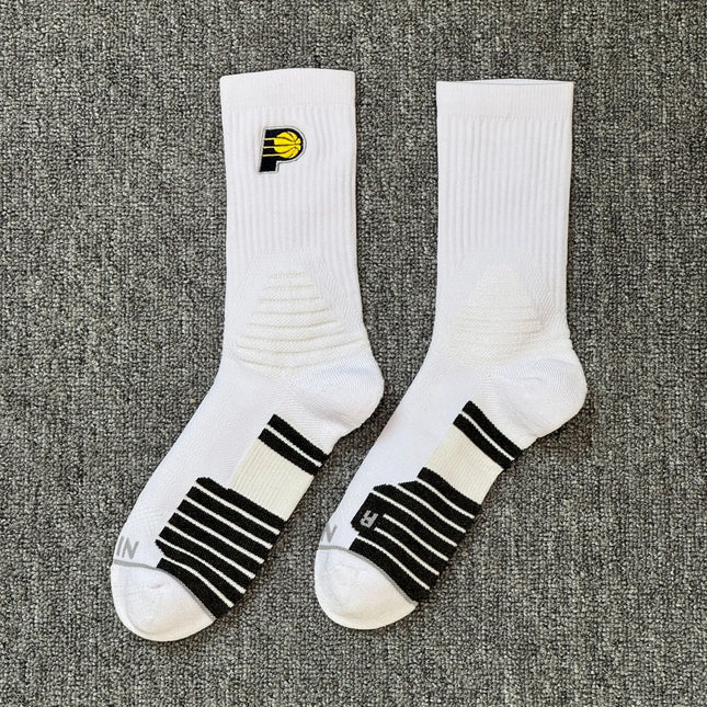 Men's Mid-Calf Basketball Socks Thickened Training And Competition Professional Sports Socks Anti-Slip And Friction-Resistant