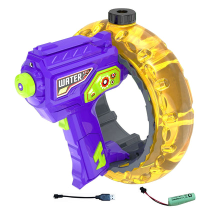 High Capacity Water Gun for Kids Adults,With LED,Summer Pool Toys,Lightweight,Long Range Water Fighting for Swimming Pool Beach