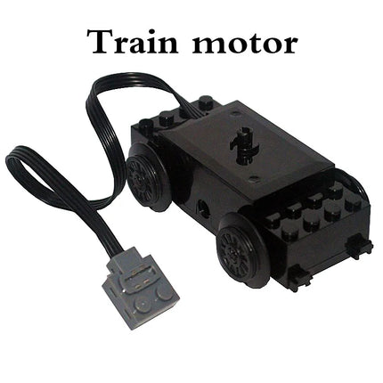 Train Track Motor High-Tech 2.4G Bluetooth APP Module RC DIY Building Blocks MOC PF Power Function Upgrade XL-M-Servo Motor DIY