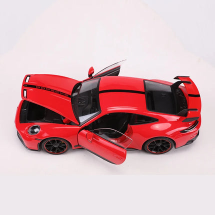Maisto 1:18 Porsche 911 GT3 Racing Edition Die Casting Alloy Car Model Art Deco Collection Toy Tools Gift Factory