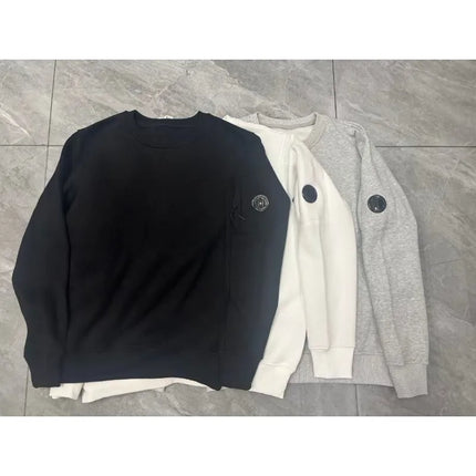 Fleece lined zip up hoodie for men and women couple style with round lenses for glasses sweatshirt streetwear men clothing y2k