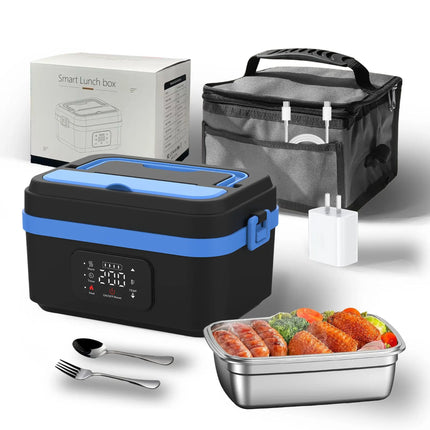 Portable Cordless Electric Lunch Boxes Automatic Self-Heating Food Warmer for Office School