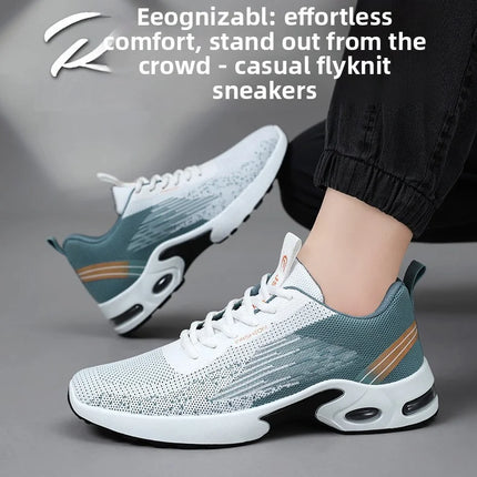 Ultralight Running Shoes for Men Casual Breathable Mesh Sneakers Anti-slip Fashion Solid Colour Men's Shoes Plus Size 47