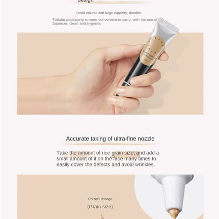 Foreverkey Concealer Foundation Makeup For Dark Eye Circles Pimple Mark Long Lasting Smooth ALWAYS STAND BY Concealer Cream