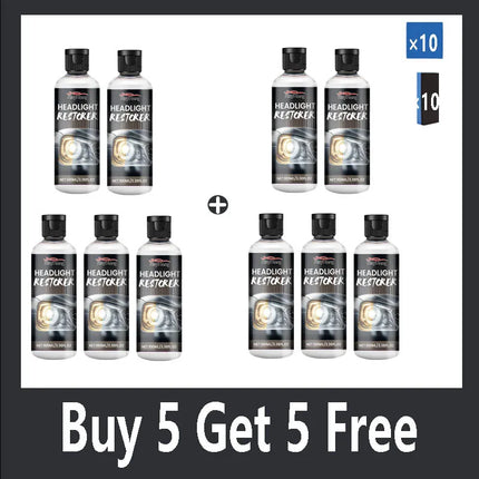 Headlight Repair Spray for Car Refurbishment Anti-Oxidation Coating Car Lamp Polishing Agent Scratch Restoration Dirt Clean
