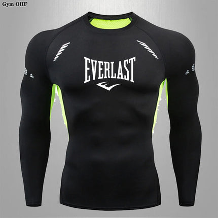 Men's Fit T-shirt Heat Dissipation Tight Fitting Skin-Friendly Athletic Compression Fitness Tee Ultra Thin Quick-drying GYM Tops