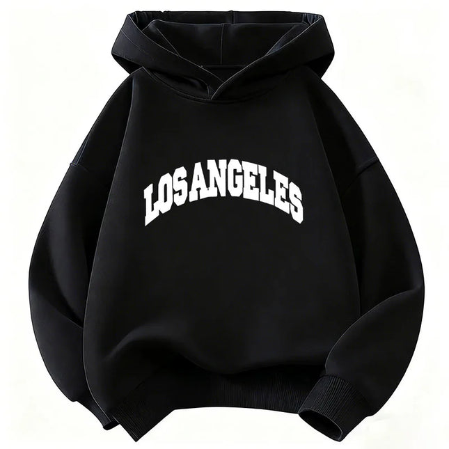 Casual Los Angeles Y2k Hoodie Kids Fashion Children's Sweatshirt Hoody Casual Hoodies for Boys Girls Clothes