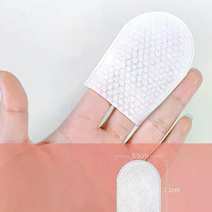 120pcs/Bag U-Shaped Pocket Cotton Pad Makeup Facial Cotton Pads Soft Cosmetic Pad For Face Make Up Removing Pad