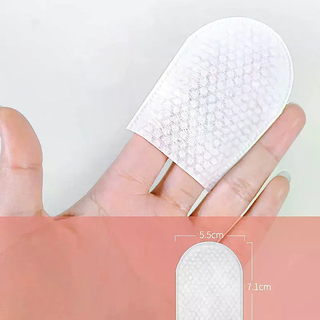 120pcs/Bag U-Shaped Pocket Cotton Pad Makeup Facial Cotton Pads Soft Cosmetic Pad For Face Make Up Removing Pad