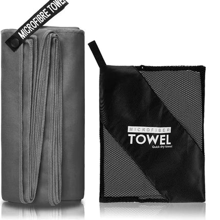 Quick-Drying Bath Towel Microfiber Bathroom Towel With Portable Bag Highly Absorbent & Fast Drying for the Body After Bathing