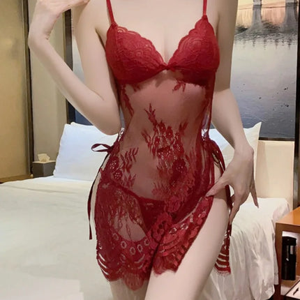 Sexy Lingerie Hot Student Uniform Naughty Female Sheath Dress Plaid Outfit Roleplay Costumes Women Officer Halloween Hot Cosplay