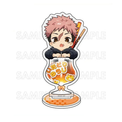 Jujutsu Kaisen Naoya Zenin 10cm Acrylic Stand keychain Cute Glass Cup Theme Anime Figure Clear Acrylic Desk Decor holiday Gifts