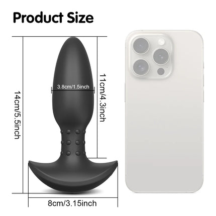360° Rotation Vibrating Anal Plug Butt Plug Sex Toys for Men Women Wiggle Prostate Massager APP Anal Vibrator Sex Toy for Male