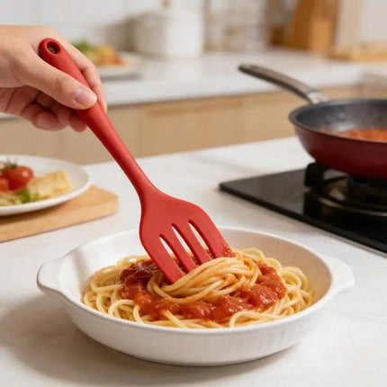 5pcs/set Silicone Kitchen Utensil Set With Non-Stick Pans Silicone Spatula Soup Spoon Cooking Tools For Kitchen