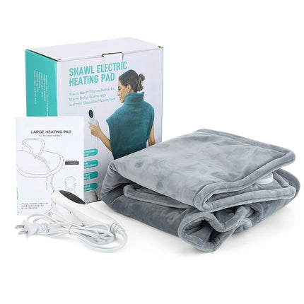 Electric Heating Pad Wrap Winter Warming Blanket For Shoulder Neck Abdomen Leg Waist Pain Relief Keep Warm Heated Shawl 60*90cm