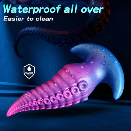Wearable Anal Plug Octopus Dildo G-Spot Stimulation Wear Butt Plug Fake Dildo Mini Buttplug Analplug For Women Men