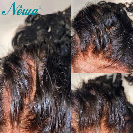 Invisible Real HD Lace Frontal 13x4/13x6 100% Human Hair Pre Plucked Skinlike Real HD Lace Closure Straight & Body Wave Raw Hair