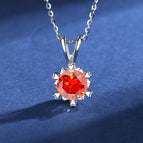 XH-Orange Moissanite / 0.5ct with box