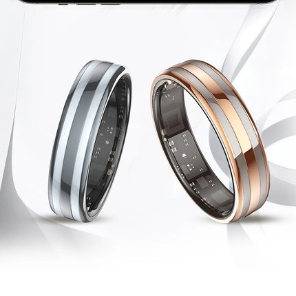 Gesture Sensing Smart Ring Health Monitor Smart Ring Outdoor Waterproof Ring Real HRV Monitor Heart Rate Blood Oxygen Sport Ring