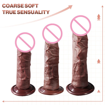 Silicone Strapon Dildo For Lesbian Gay Panties Wearable Massager Penis G-Sport Realistic Adult Sex Toys ﻿Suction Cup Anal Plug