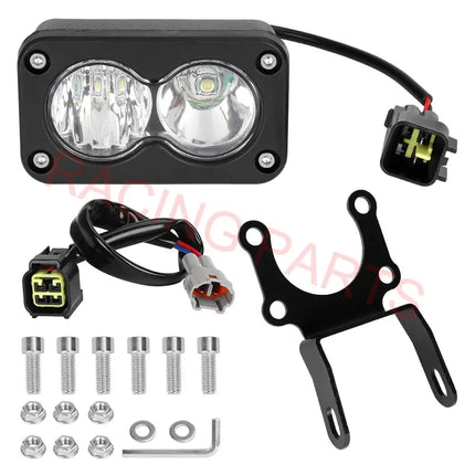 For SurRon Light Bee X Segway X260 Talaria Sting MX4 MX3 Plug N Play 20W Headlight Switch White Spot Flood Led Pod Combo Kit