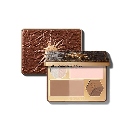 Girlcult Gold Digger Series Face Integrated Palette Pearl Matte Highlights Blush Brighten Contour Face Makeup