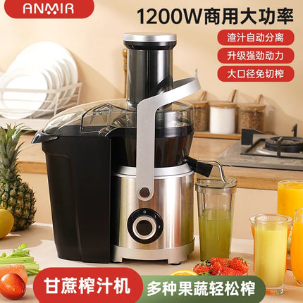 Sugarcane juicer merchant slag juice separation fully automatic multi-functional large diameter fruit vegetable juice machine