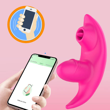 APP Control G Spot Wearable Panty Vibrators Silicone Clitoral Vagina Stimulator Adult Sex Toys with 9 Vibrating Modes for Women