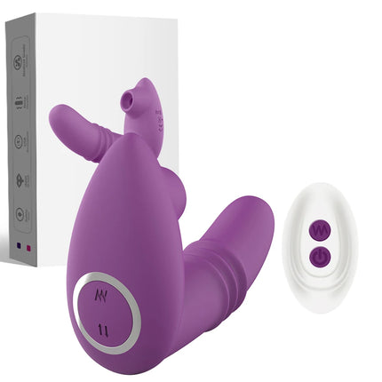 Wireless Remote Control Sucking Dildo Vibrator Wearable Panties G Spot Vibrators Vagina Stimulator Adult Sex Toys For Women