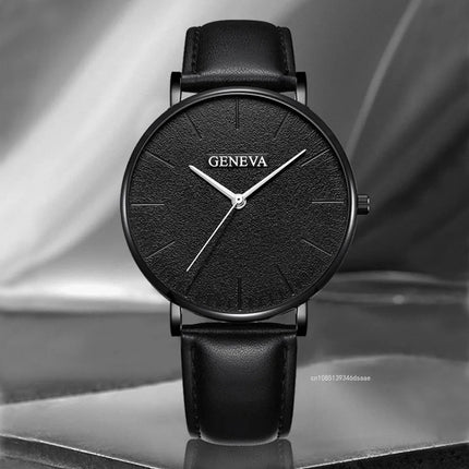4pcs Men Watch Set with Bracelet Jewelry Business Quartz Watch Casual Bracelet Watch Set Men Sports Trend Wristwatches