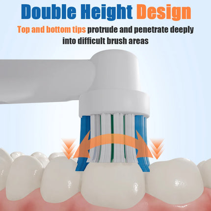 4 8 12 20 Pack Compatible with Oral B Electric Toothbrush Replacement Brush Heads, Toothbrushes Head Refills for Pro 1000 7000
