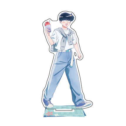 Go For It, Nakamura! New style Okuto Nakamura Aiki Hirose 15CM Cute Anime Acrylic Stand keychain Cosplay Desk Decor Collect gift