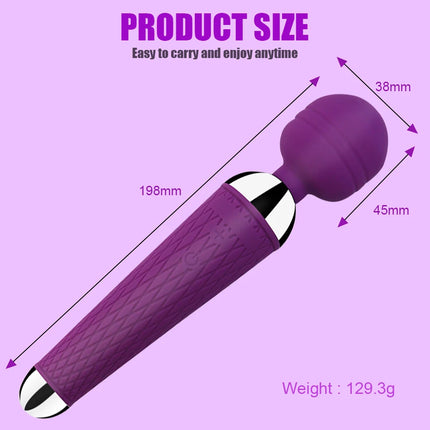 G-spot AV Vibrator for Woman Dildo Magic Wand Anal Clitoris Stimulator Wireless Massager Female Masturbator Adult Sex Toys 18+